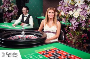 Norsk live-casino roulette